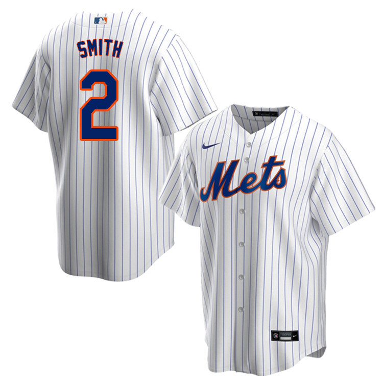 Nike Men #2 Dominic Smith New York Mets Baseball Jerseys Sale-White